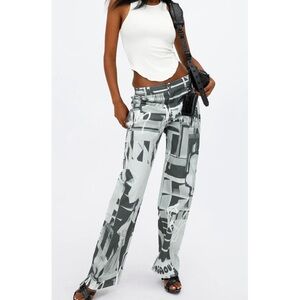 Miaou Stone Grey Fargo Pants